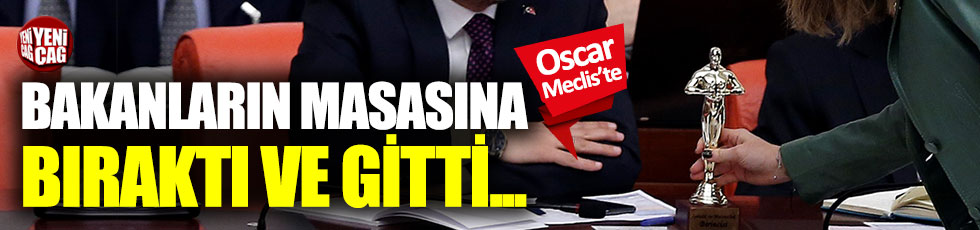 Bakan Mehmet Kasapoğlu'na 'Oscar'