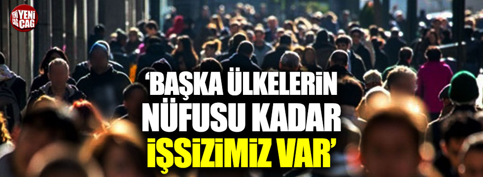 İYİ Partili Müsavat Dervişoğlu'ndan işsizlik açıklaması