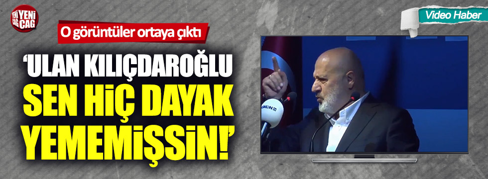 Ethem Sancak'ın Kılıçdaroğlu'na hakaret görüntüleri ortaya çıktı