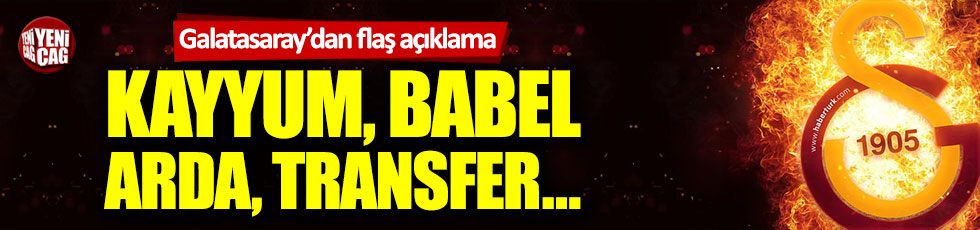 Yusuf Günay'dan Babel, Arda Turan ve transfer açıklaması