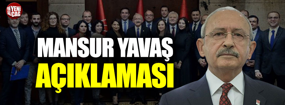Kemal Kılıçdaroğlu'ndan Mansur Yavaş açıklaması