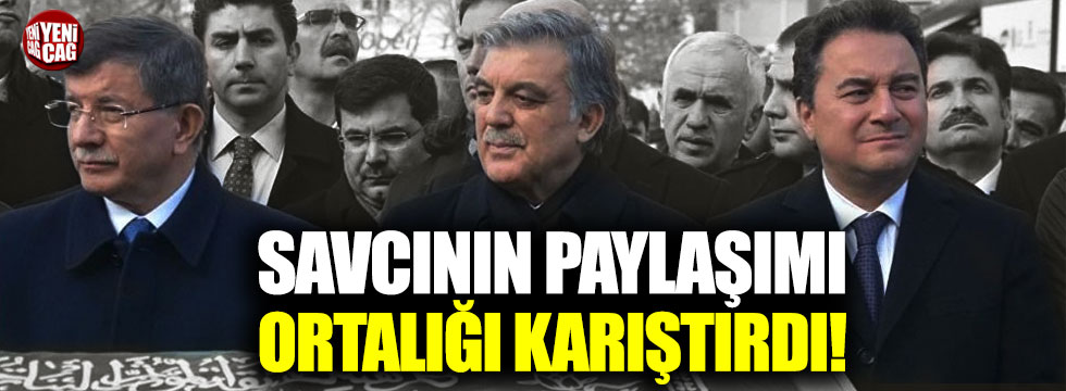 Akif Beki'den Babacan, Davutoğlu ve Gül'le ilgili yapılan paylaşıma tepki