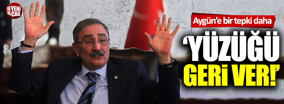 Türk Ocakları eski başkanından Sinan Aygün'e tepki