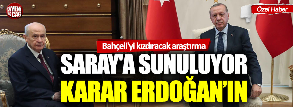 AKP'den Devlet Bahçeli'yi kızdıracak ittifak araştırması!