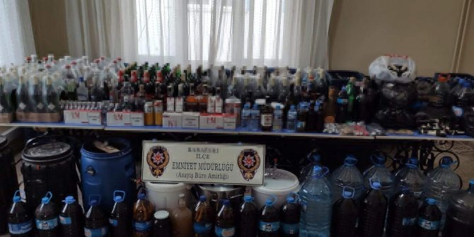 Kırklareli'de sahte içki operasyonu: 8 gözaltı