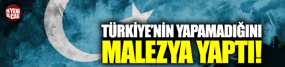 Malezya'dan örnek Doğu Türkistan kararı