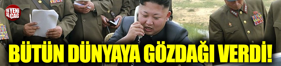 Kim Jong-un böyle gözdağı verdi: Dünya şahitlik edecek