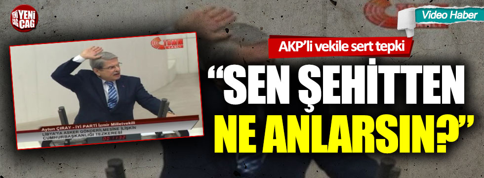 Aytun Çıray’dan AKP’li vekile telefon tepkisi