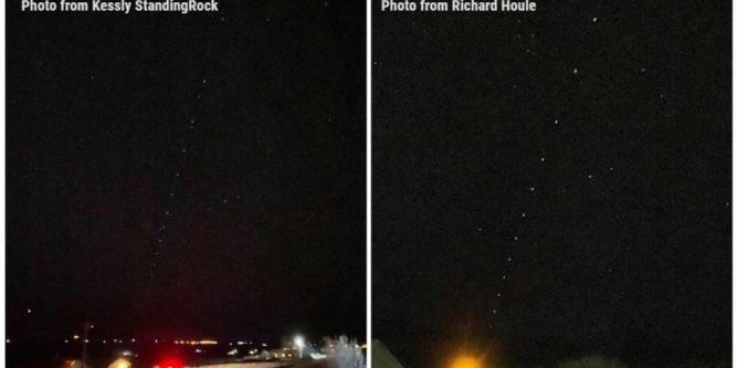 ABD, SpaceX'in Starlink internet uydularını UFO sandı
