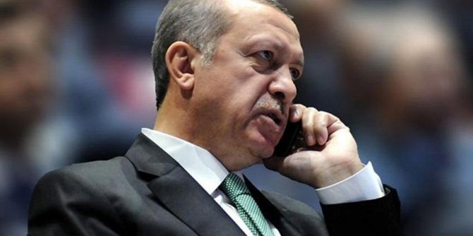Erdoğan'dan kritik telefon görüşmesi!