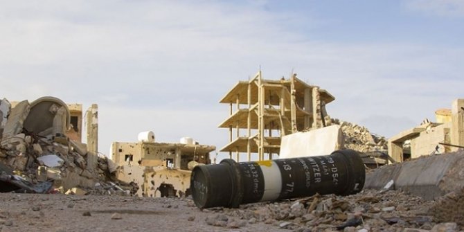 BAE'den Libya'da sivil alanlara saldırı