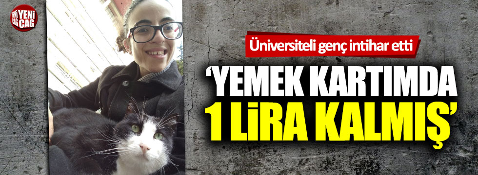 İstanbul Üniversitesi öğrencisi Sibel Ünli intihar etti