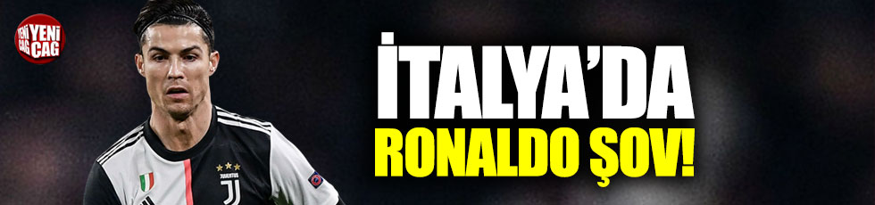 İtalya'da Ronaldo şov!