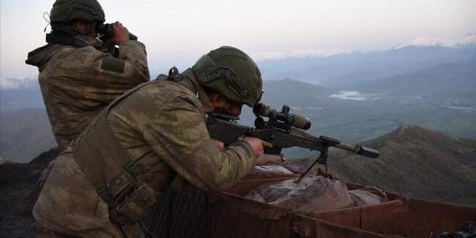 Irak'ın kuzeyinde 2 PKK'lı etkisiz hale getirildi