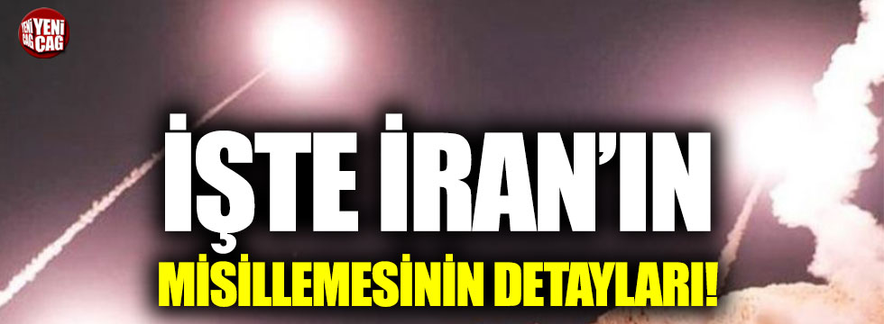 İşte İran'ın misillemesinin detayları!