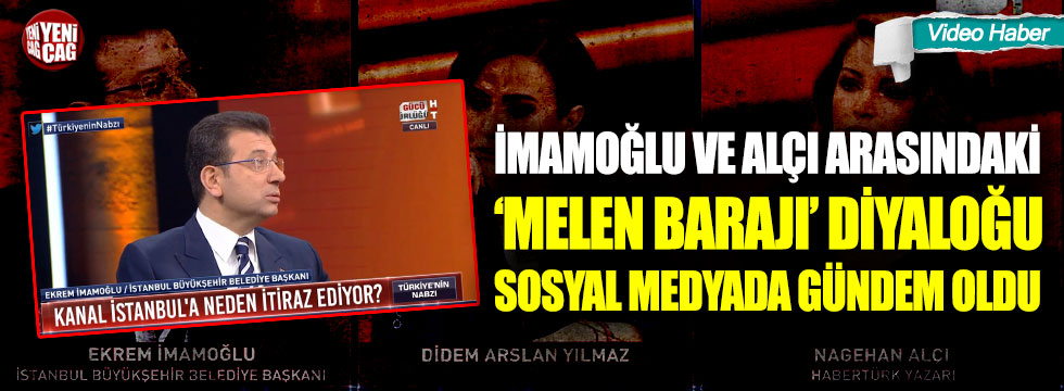 İmamoğlu ve Alçı arasındaki diyalog sosyal medyanın gündeminde