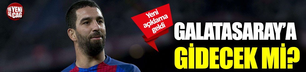 Galatasaray'dan Arda Turan'dan açıklaması