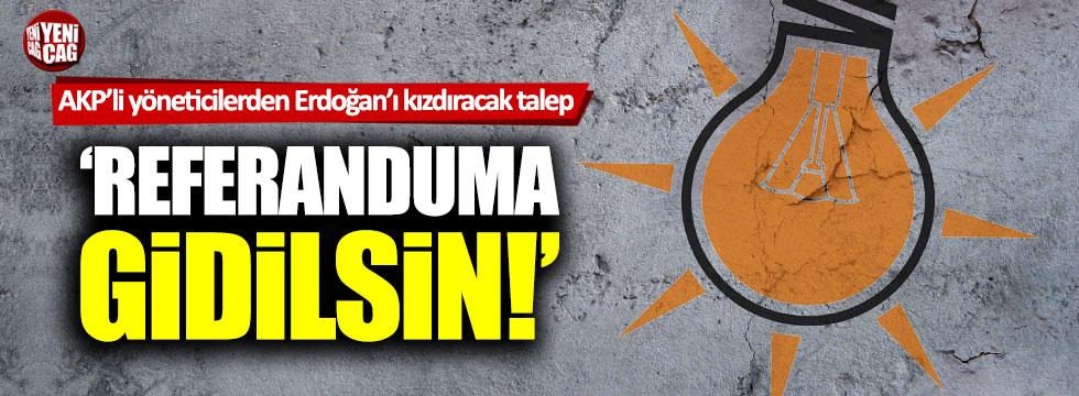 AKP'de Kanal İstanbul tartışması: "Referanduma gidilmeli"