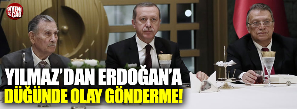 Mesut Yılmaz'dan Cumhurbaşkanı Erdoğan'a 'çocuk' göndermesi