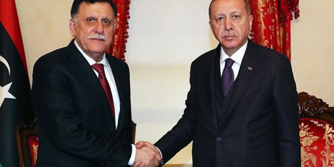 Erdoğan, Es Serrac ile görüştü