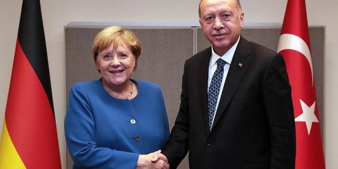 Tayyip Erdoğan, Merkel ile görüştü