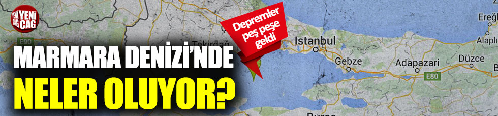 Marmara için 'deprem fırtınası' uyarısı