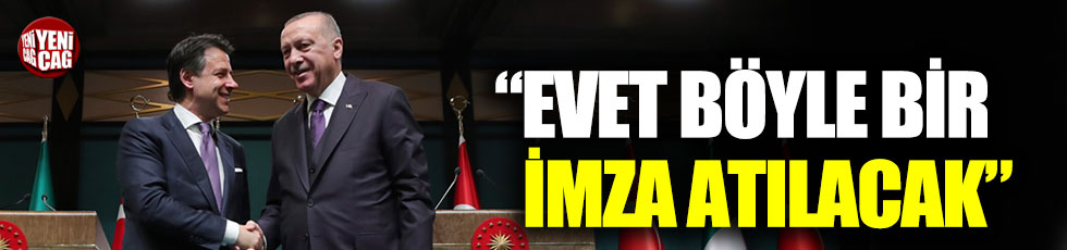 Tayyip Erdoğan'dan açıklaması: "Yakın zamanda imzalar atılır"