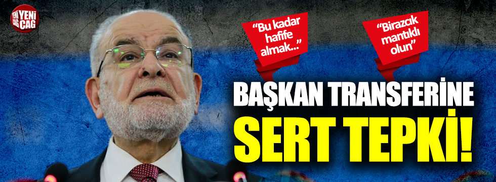 AKP’ye geçen Selahattin Denizoğlu’na Karamollaoğlu’ndan sert tepki