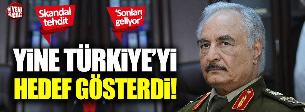 Halife Hafter'in sözcüsü Türkiye'yi tehdit etti
