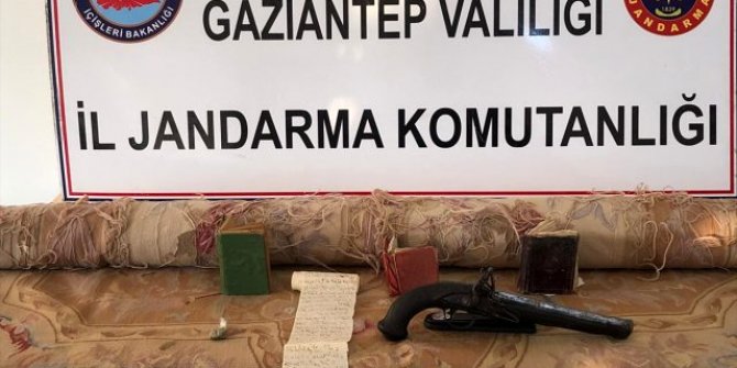 Gaziantep'te tarihi eser kaçakçılığı operasyonu