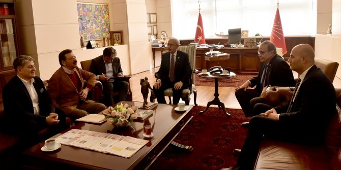 Kemal Kılıçdaroğlu TOGG heyetini kabul etti