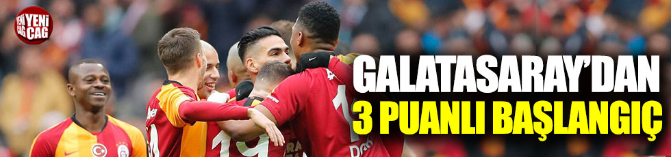 Galatasaray-Denizlispor: 2-1 (Maç özeti)