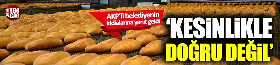 İBB'den AKP'li Ümraniye Belediyesi'ne Halk Ekmek yanıtı