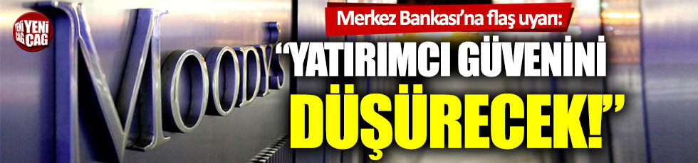 Türkiye’ye faiz indirimi uyarısı: “Yatırımcı güvenini olumsuz etkiler”