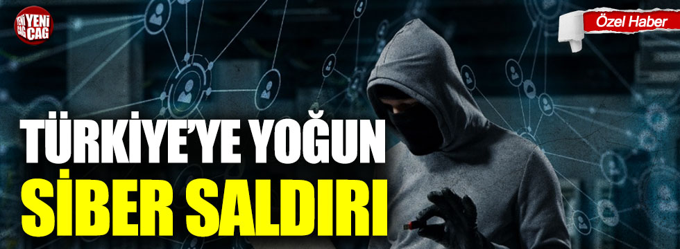 Türkiye'ye yoğun siber saldırı