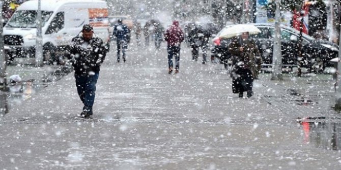 Meteoroloji'den kar ve fırtına uyarısı!