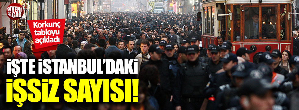 Ekrem İmamoğlu: "İstanbul'da 2.5 milyon işsiz var"