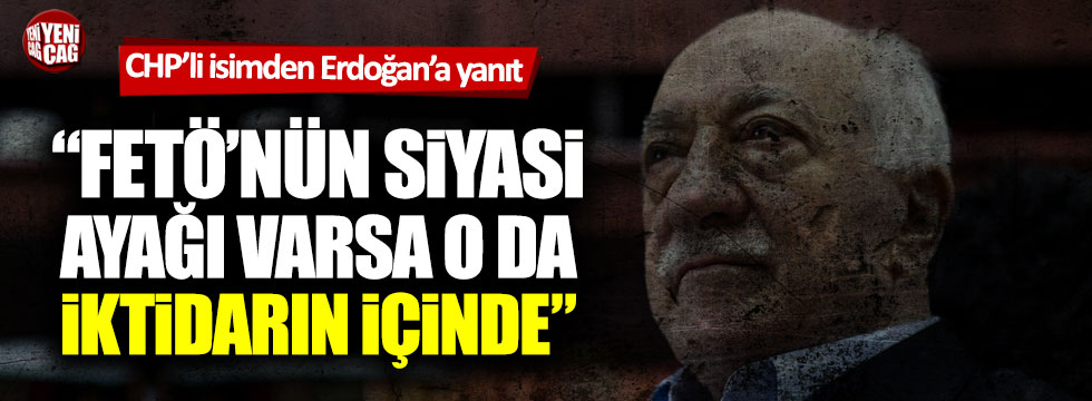 Veli Ağbaba: "FETÖ'nün siyasi ayağı varsa iktidarın içinde"