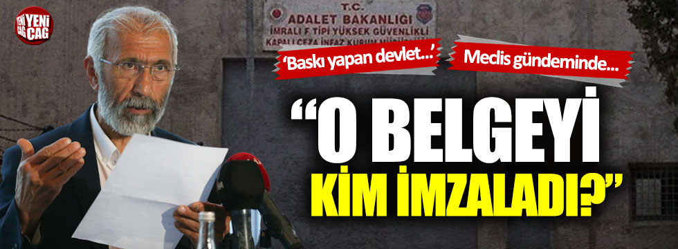 İYİ Parti'den Ali Kemal Özcan sorusu: Kimin imzası var?