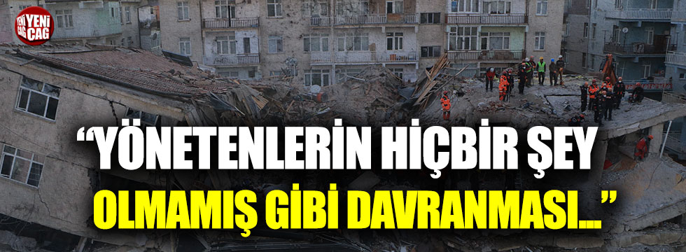 CHP'li Gürsel Tekin: AKP'nin sanki hiçbir şey olmamış gibi davranması insanı çıldırtıyor