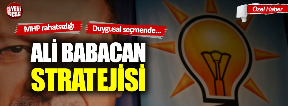 İşte AKP'nin Ali Babacan stratejisi