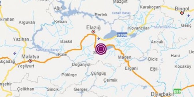 Elazığ Sivrice'de iki deprem!