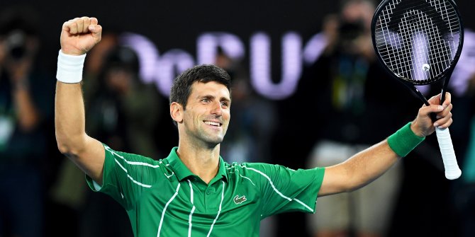 Avustralya Açık'ta şampiyon Novak Djokovic