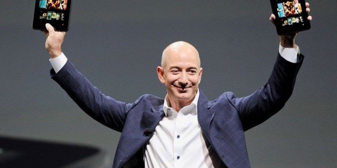 Amazon'un kurucusu bir günde servetini sekiz milyar dolar artırdı