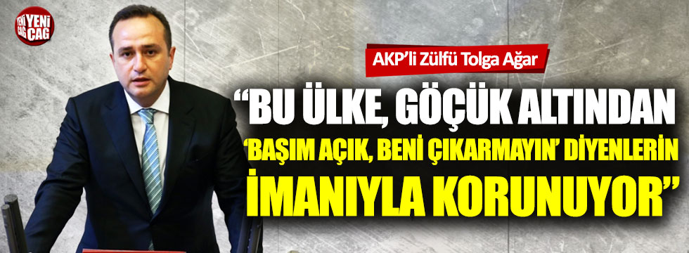 AKP’li Ağar: Bu ülke, göçük altından ‘başım açık, beni çıkarmayın’ diyenlerin imanıyla korunuyor