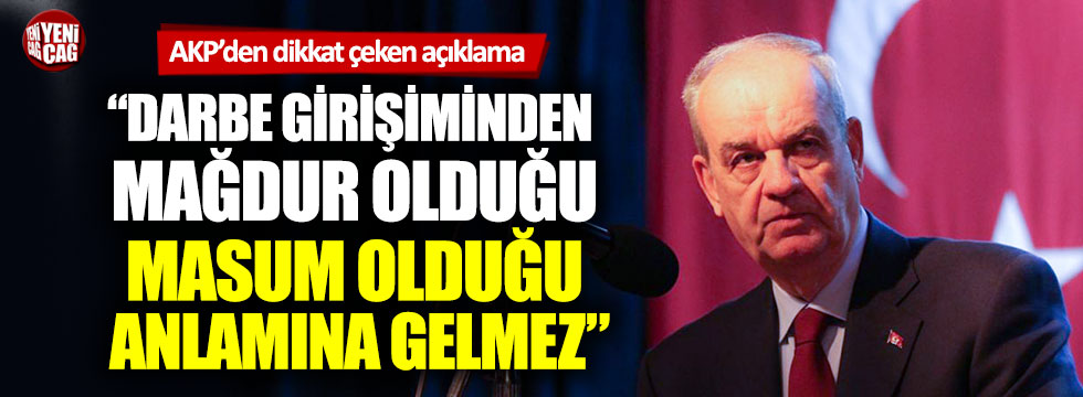 AKP Sözcüsü Ömer Çelik'ten İlker Başbuğ açıklaması