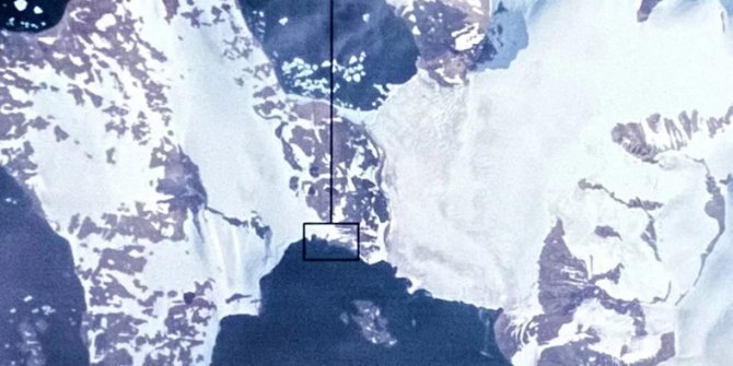 Türkiye’nin Antarktika’daki bilim üssü uydudan görüntülendi