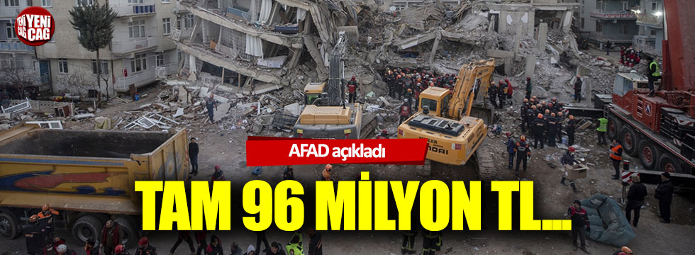 Elazığ'daki depremin ardından ne kadar yardım toplandı?