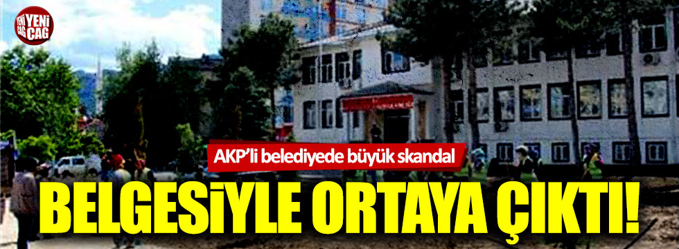 AKP'li Konya Seydişehir Belediyesi'nde büyük skandal