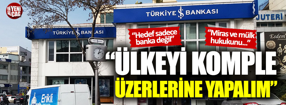 Murat Muratoğlu: İş Bankası yetmez, ülkeyi komple üzerlerine yapalım